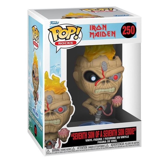 Funko Pop Rocks Iron Maiden Seventh Son Of A Seventh Son Eddie 250 Vinylfigur