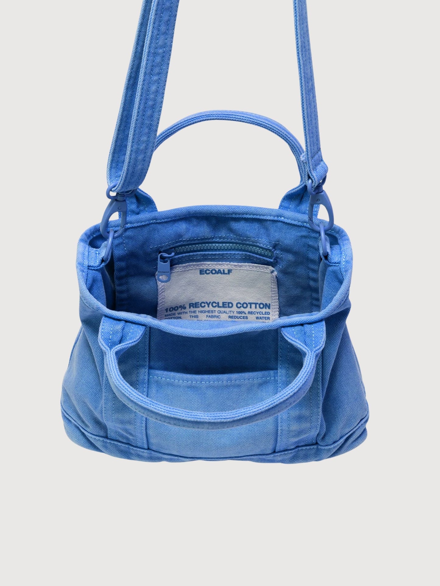 Bag Palms Mini Unisex Pacific Blue | Ecoalf