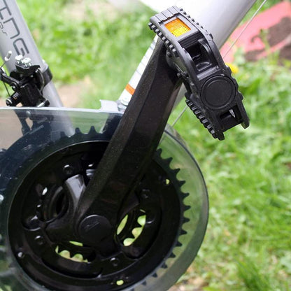 Coppia Pedali (Pieghevoli) Bici Bicicletta Riflettori Universali Antiscivolo Nero
