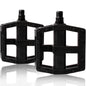 PAIR BIKE PEDALS CITY MTB UNIVERSAL REFLECTORS NON-SLIP BLACK