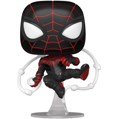 Funko Pop! Spider-Man Miles Morales - (772) Advanced Tech Suit Figur 9cm