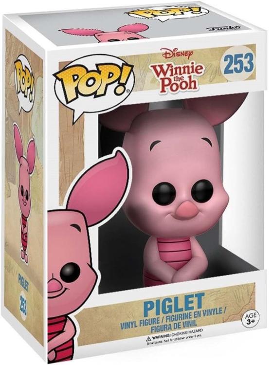 Funko Pop ! Disney Winnie The Pooh - (253) Piglet (Pimpi) Figure 9Cm