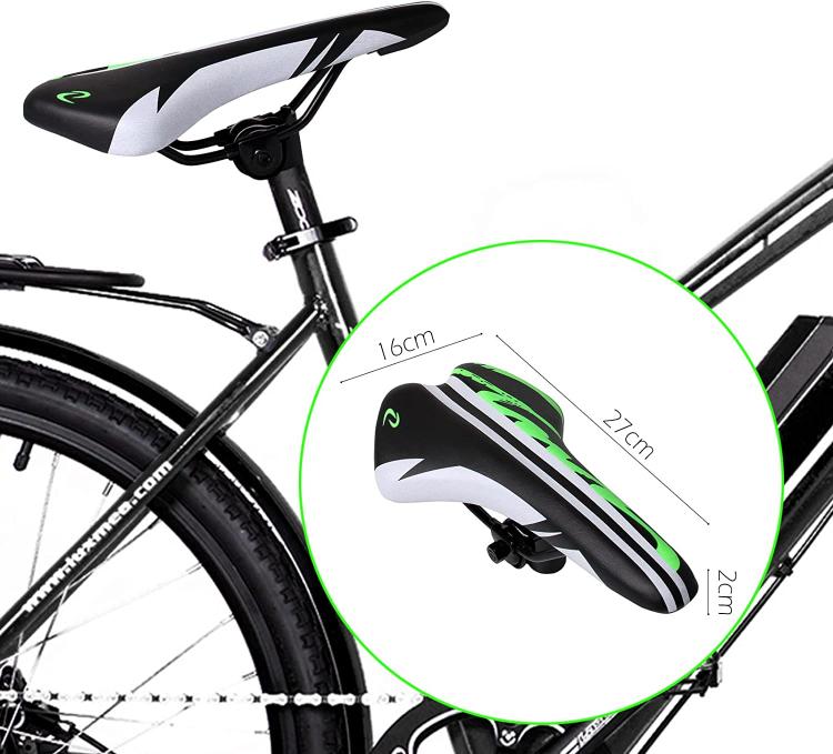 Ergonomischer Fahrradsattel, bequemer und sportlicher Memory-Schaum Fahrradsattel gegen Prostatabeschwerden