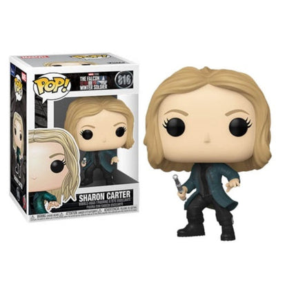 Funko Pop The Falcon And Winter Soldier 816 Sharon Carter Vinyl-Actionfigur