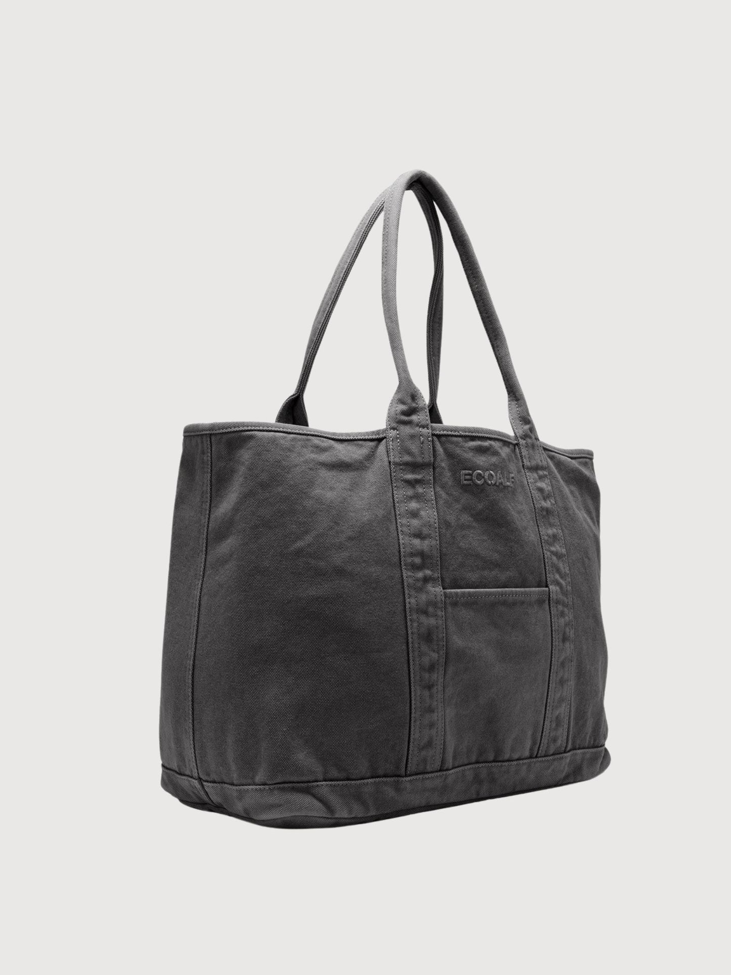 Bag Palms Medium Asphalt Cotton | Ecoalf