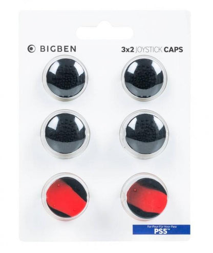 BIGBEN Gummikappen für PS4- und PS5-Controller Hüllen/Schutz Joyistik Caps Pad
