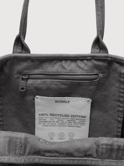 Bag Palms Medium Asphalt Cotton | Ecoalf