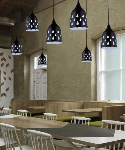 LED-Deckenleuchte Goccia Modern Metall E27 Fassung Küche Wohnzimmer | Nr
