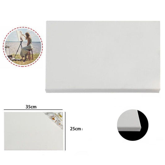 Tela Pittura Tele Per Dipingere Telaio In Legno Telati Cotone Grana Fine 25X35Cm