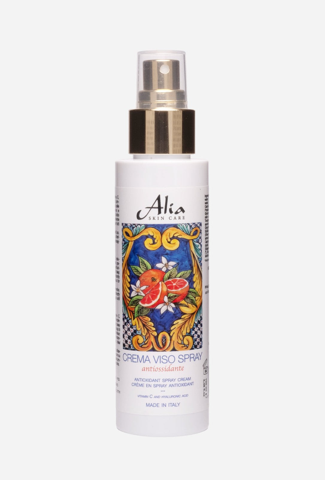 CREMA VISO SPRAY ANTIOSSIDANTE - Il glow siciliano in un gesto