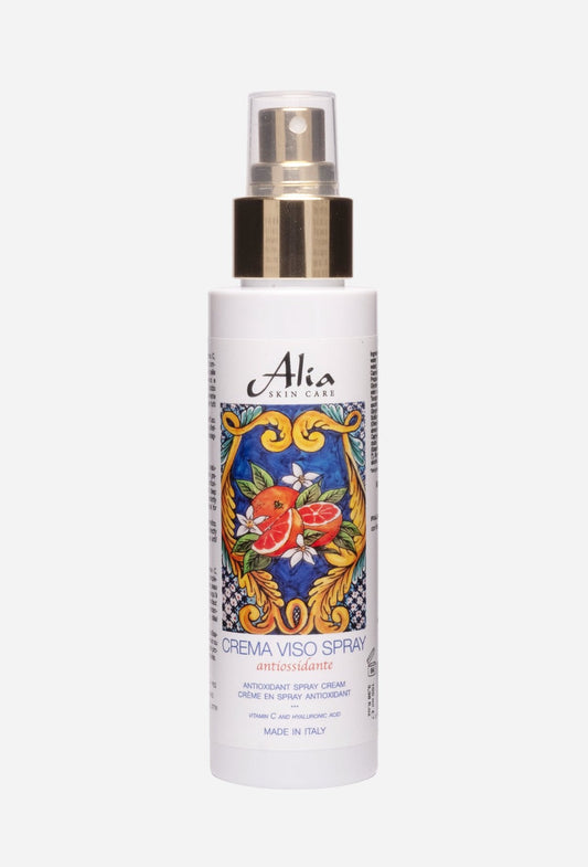 CREMA VISO SPRAY ANTIOSSIDANTE - Il glow siciliano in un gesto