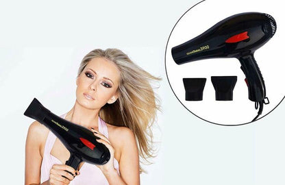 Asciugacapelli 3900 Phon Capelli Potente Professionale Parrucchiere 2 Diffusore 2000w