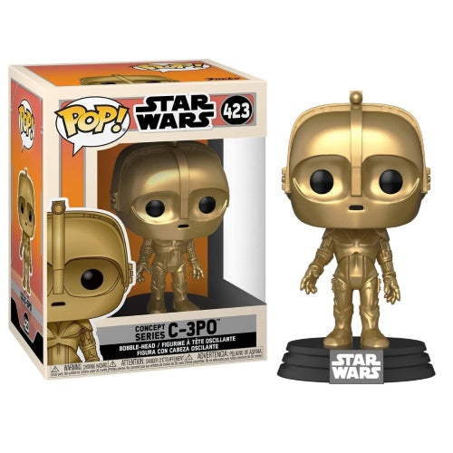 Funko Pop Star Wars 423 Concept Series C-3Po Vinyl Action Figur Sammlerfigur