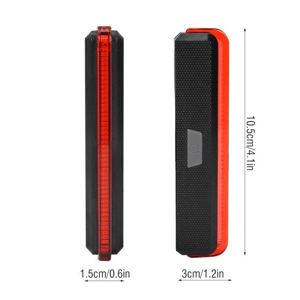 Wisdom Rücklicht Batteriebetrieben Fahrradrücklicht Universal