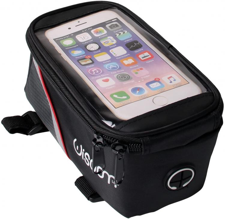 WASSERDICHTE FAHRRADRAHMEN-TASCHE FÜR SMARTPHONE HANDY