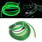 12V Fiber Optic LED Strip Car Interior Decorative Ambient Light (3M-Green)