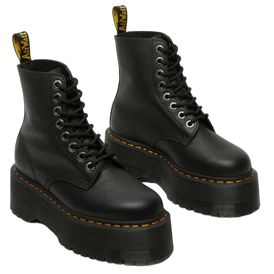 Dr. Martens Stivaletti Platform in Pelle 1460 Pascal Max 26925001 black