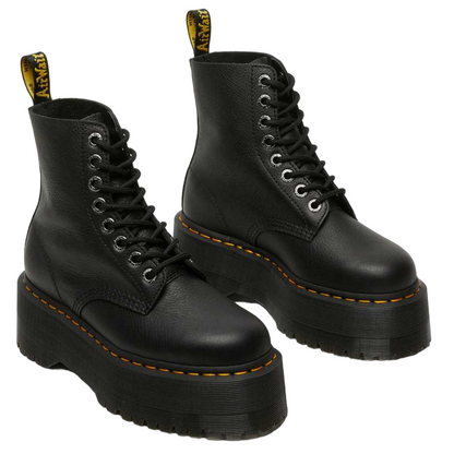 Dr. Martens Stivaletti Platform in Pelle 1460 Pascal Max 26925001 black