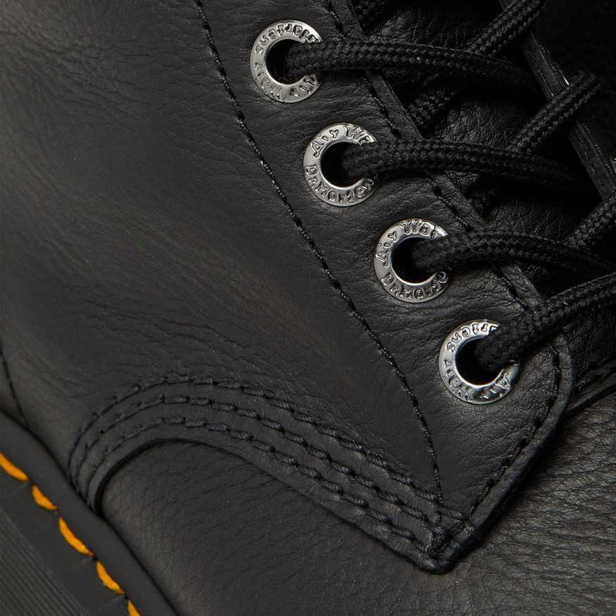 Dr. Martens Stivaletti Platform in Pelle 1460 Pascal Max 26925001 black