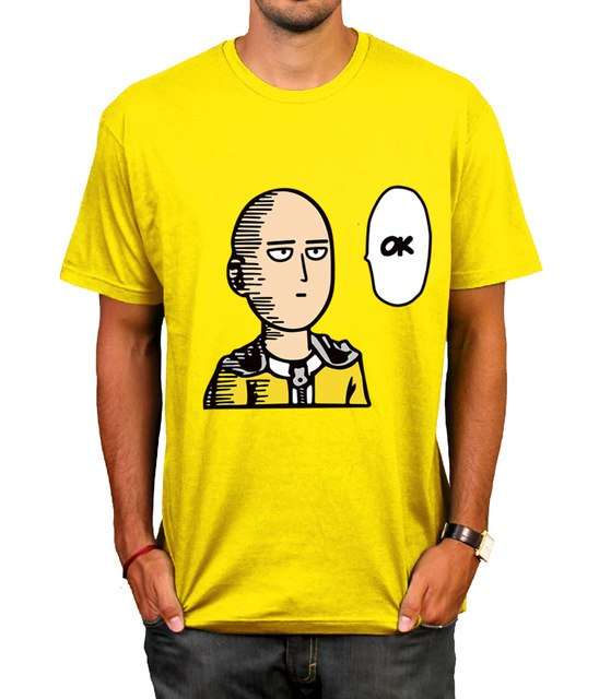 T-Shirt anime uomo, T shirt divertente, magliettina nero uomo