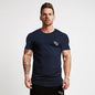 Men's sports t-shirt, Men's bodybuilding sports t-shirt