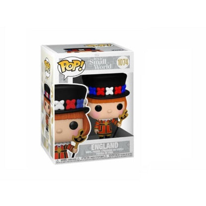 Funko Pop It'S A Small World 1074 England Icons Statuetta Vinyl Action Figure