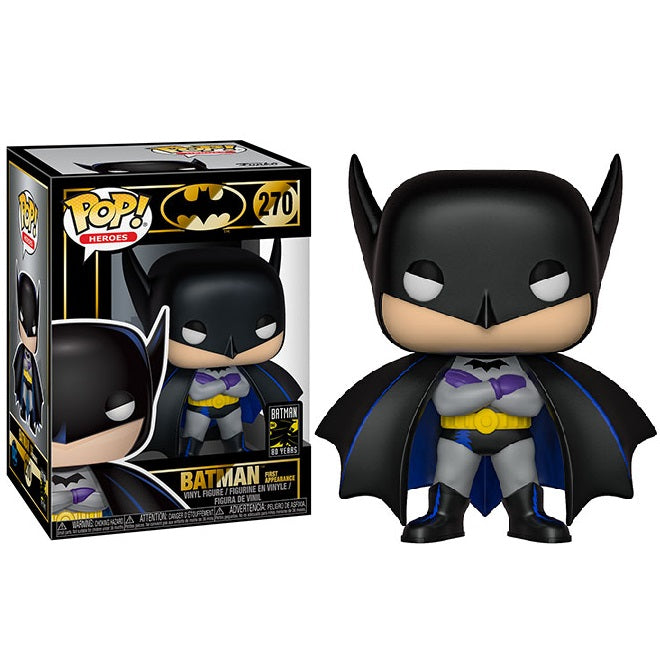 Funko Pop ! Heroes Batman 80Th - (270) Batman First Appearance Vinyl Figure 9Cm