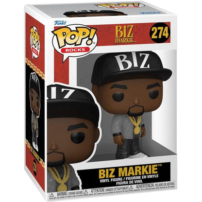 Funko Pop! Rocks - Biz Markie (274) Rapper-Statue limitierte Vinyl-Actionfigur