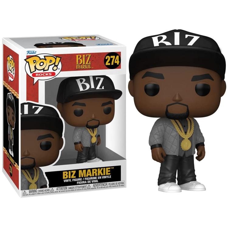 Funko Pop! Rocks - Biz Markie (274) Rapper-Statue limitierte Vinyl-Actionfigur