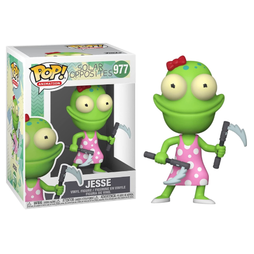 Funko Pop ! Animation Solar Opposites - (977) Jesse Figure Vinyl 9cm