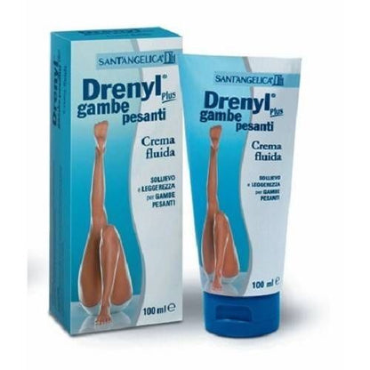 DRENYL PLUS GEL CREME FÜR SCHWERE BEINE 100ML Linderung und Leichtigkeit Schwellungen Füße