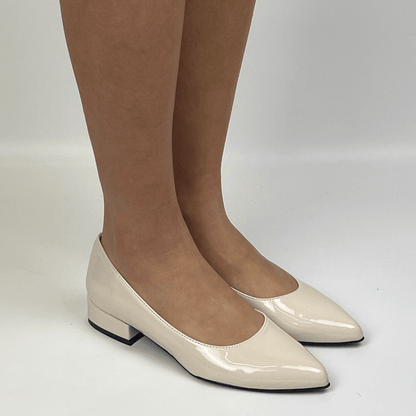 Morablu 2844 Vernice Avorio Tacco 30