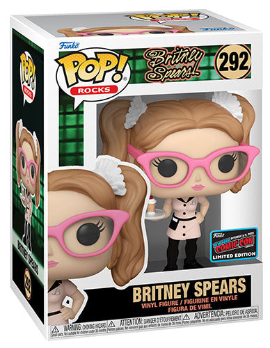 Funko Pop! Rocks (292) Britney Spears Drive Me Crazy Vinyl Figur 9cm Sängerin