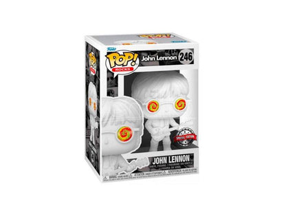 Funko Pop! Rocks (246) John Lennon With Psychedelic Shades Vinyl-Figur