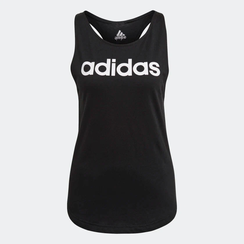 Adidas Canotta Donna Loungewear Essentials Loose Logo GL0566 Nero