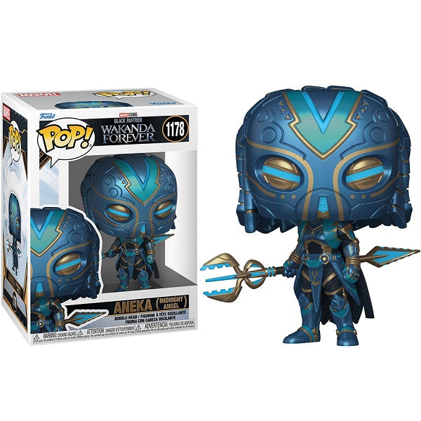 Funko Pop! Marvel Studios Wakanda Forever – Aneka Midnight (1178) Vinylfigur