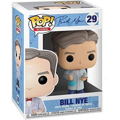 Funko Pop Icons Bill Nye - Bill Nye (29) Sammelbare Vinylfigur