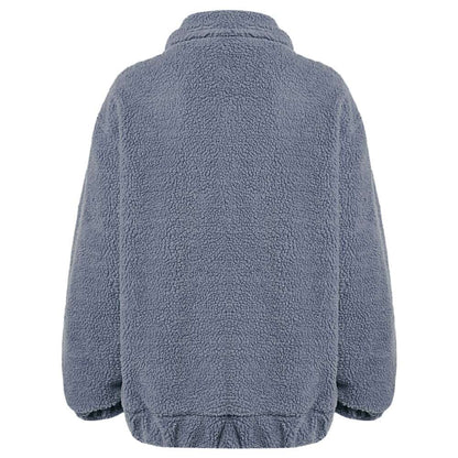 Giubbotto soft donna in cotone e lana