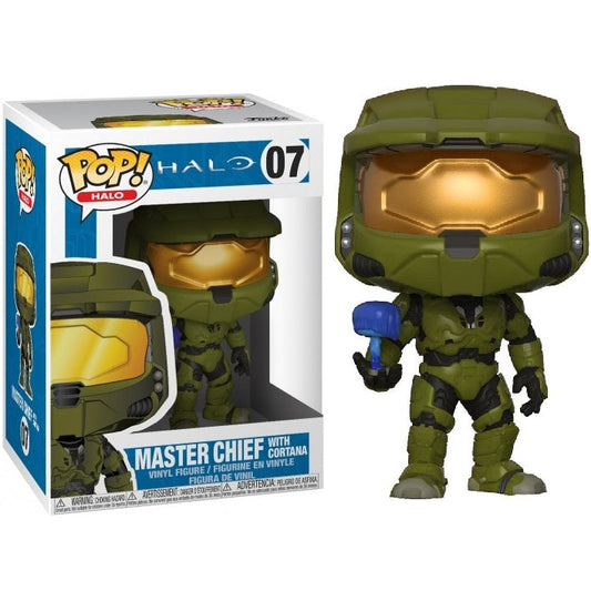 Funko Pop! Halo – Master Chief mit Cortana (07) Vinyl-Sammelfigur