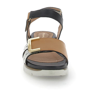 Stonefly ELODY 24 Sandalo Donna Bianco Pelle Blusoft Tacco 4cm - 220834-BSD