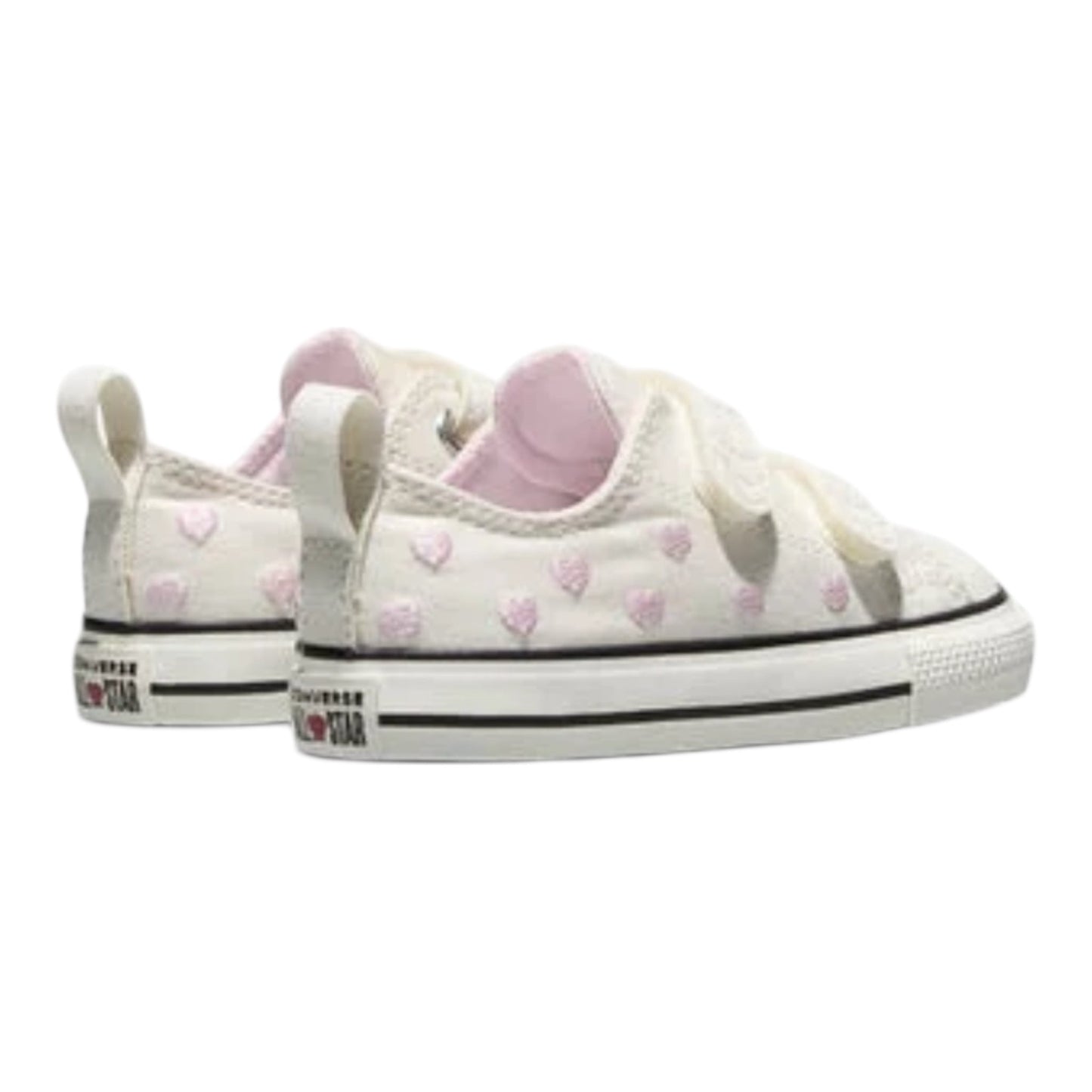 Converse Chuck Taylor All Star Easy-On Valentine's Day A19067C Bianco Vintage Rosa Bebè