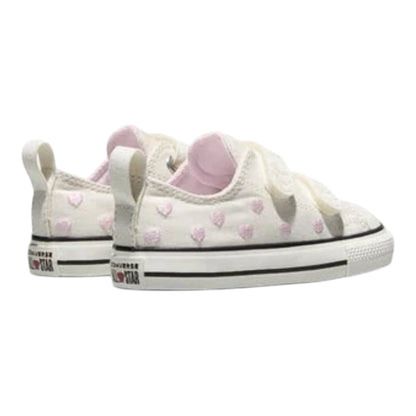 Converse Chuck Taylor All Star Easy-On Valentine's Day A19067C Bianco Vintage Rosa Bebè
