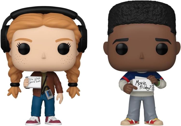 Funko Pop ! Television Stranger Things (2 Pack) Max & Lucas Figure 9Cm Netflix