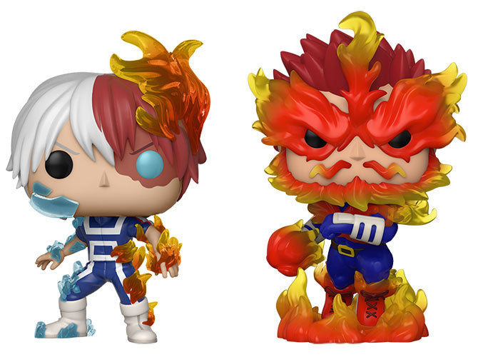 Funko Pop! Animation My Hero Academia – Todoroki & Endeavor 2er-Pack Vinylfigur