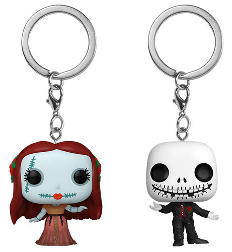 Funko Pop Key! Disney Nightmare Before Christmas 2er Pack Jack & Sally Schlüsselanhänger