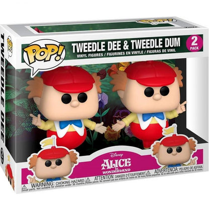 Funko Pop! Disney Alice im Wunderland – Tweedle Dee & Tweedle Dum 2er Pack Vinyl