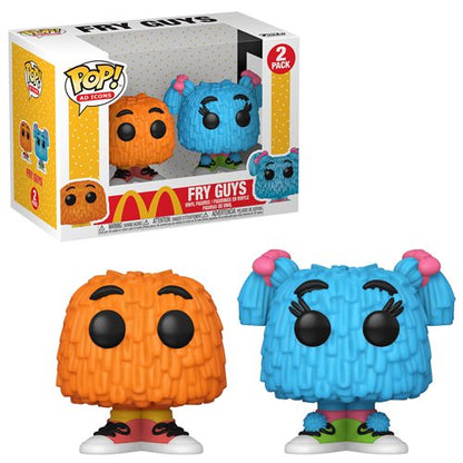 Funko Pop ! Ad Icons Mcdonald'S - Fry Guy 2 Pack (Orange/Blue) Vinyl Figures