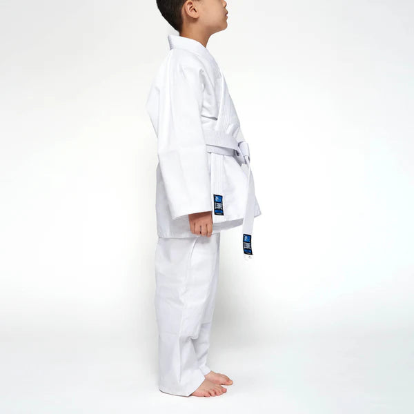 Leone Judogi AB401 Bianco - Kimono Judo Unisex 130 cm
