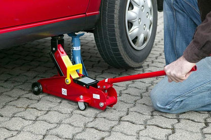 Cric Idraulico 2t Auto Sollevatore Martinetto A Carrello Meccanico 2 Tonnellate