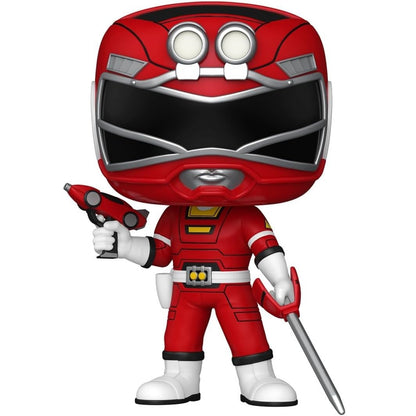 Funko Pop! TV - Power Rangers (1713) Red Turbo Ranger Figur 9cm